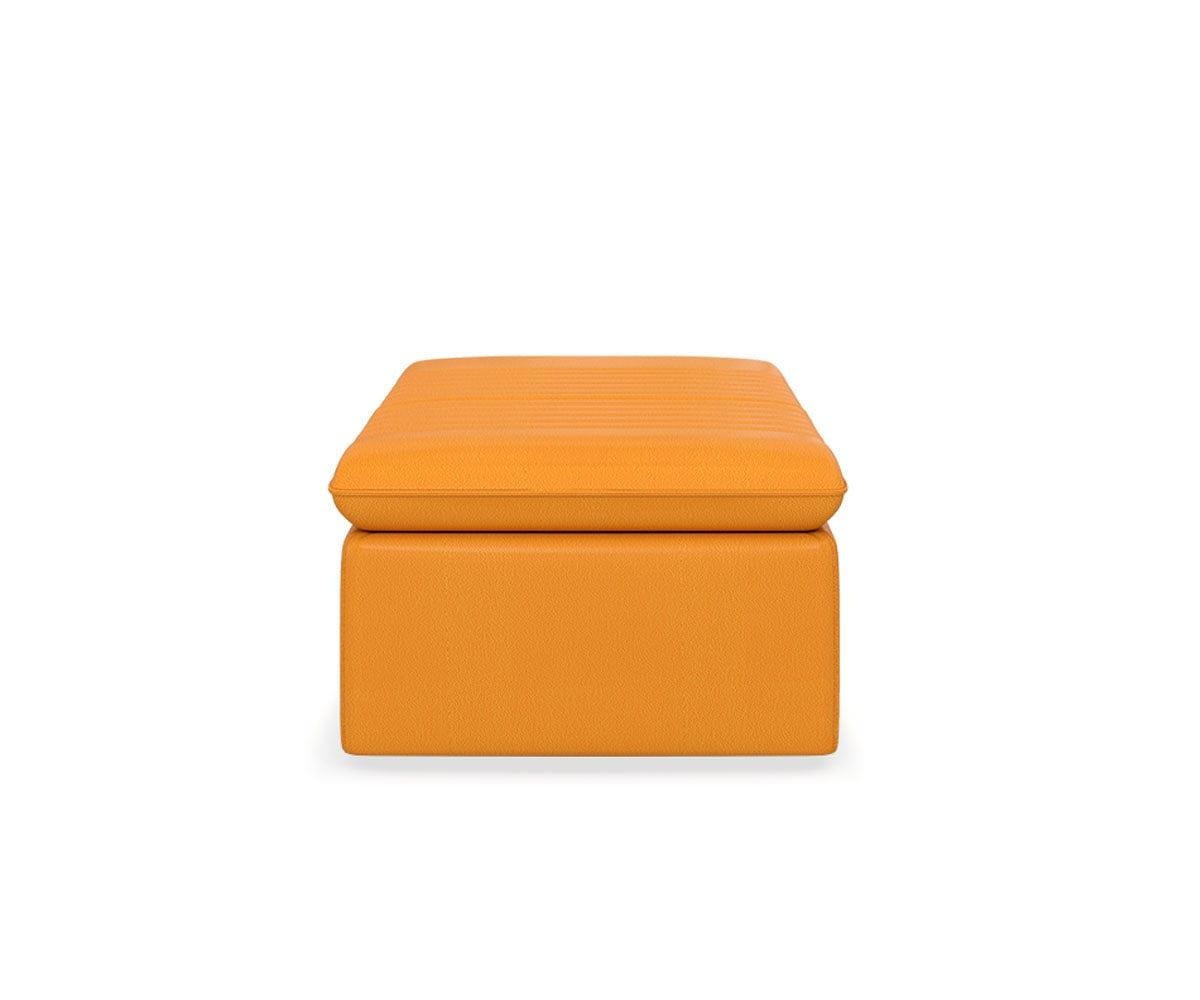 Premium Tobi Leather Storage Ottoman & Chair - Multi-Functional Footrest, Seat & Hidden Storage for Living Room, Bedroom & Office