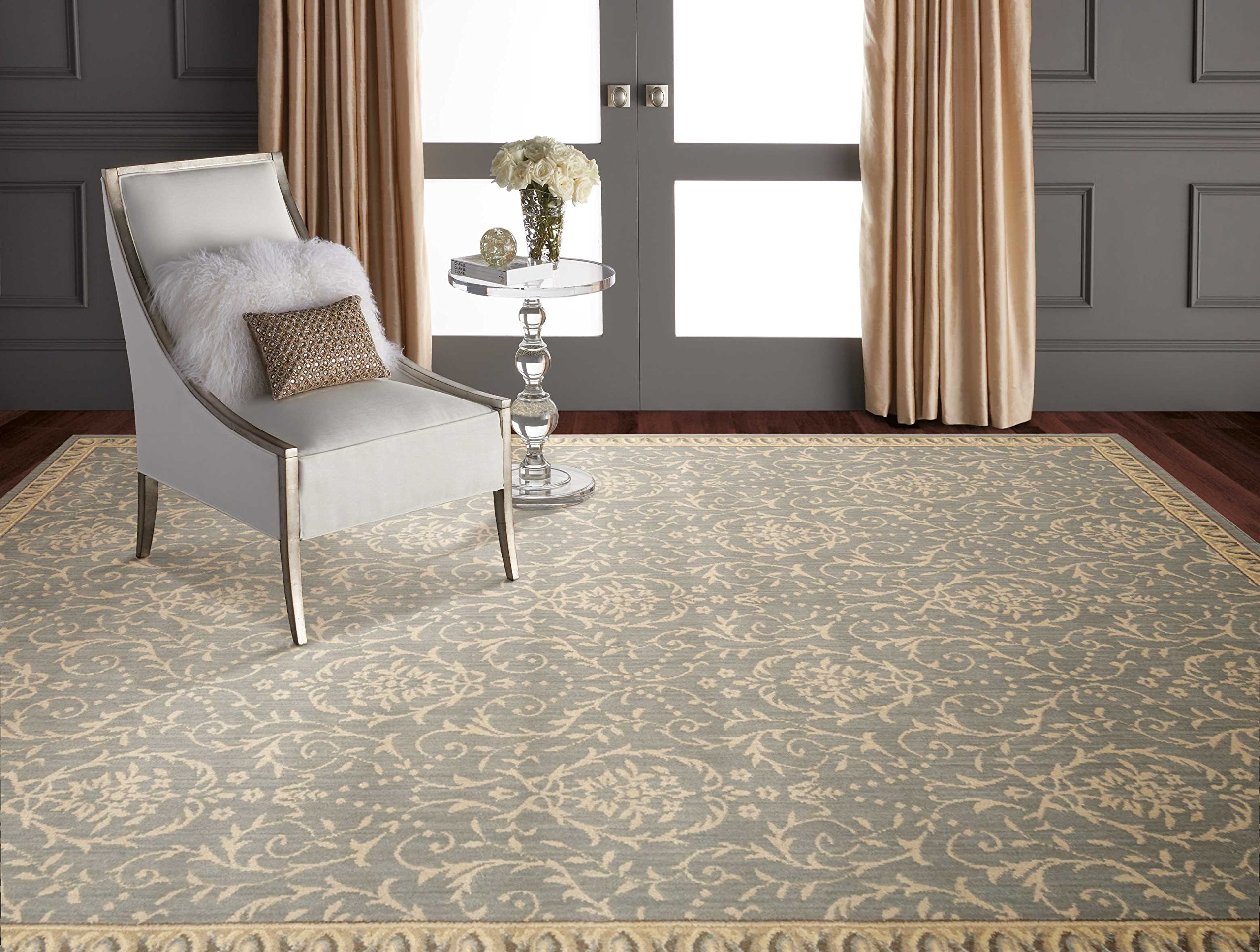 Nourison Riviera Vintage Blue 3'6