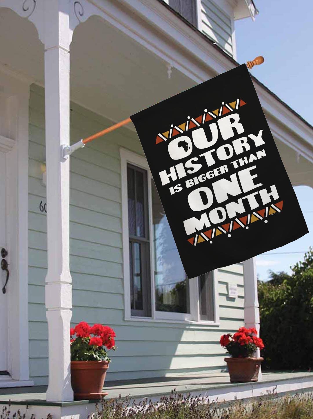 Civil Rights Movement Flag - Celebrate Black History Month & Equality - Durable Vertical House Banner for Outdoor & Indoor Display