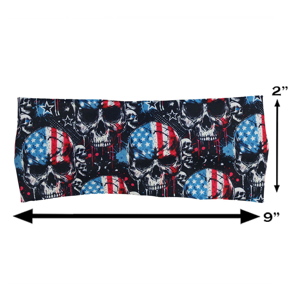 United Skulls Stylish Headbands for Women & Men - Fashionable Hair Accessories for Workouts, Sports, and Everyday Wear