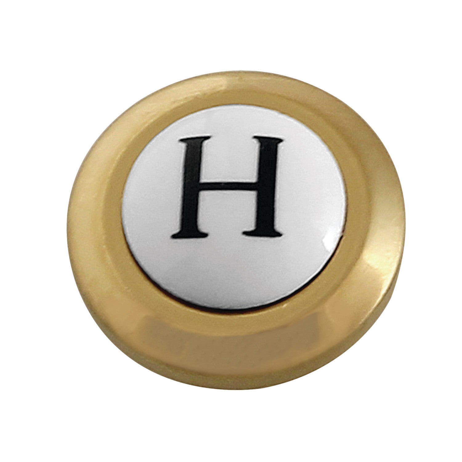 AEHICX7H Hot Handle Index Button - Brushed Brass Cabinet Hardware for Kitchen & Bathroom Drawers - Perfect for Home Renovation and DIY Projects