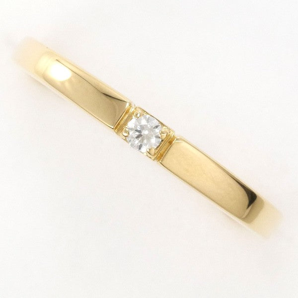 18K Yellow Gold Diamond Ring for Women - Elegant Solitaire Engagement & Wedding Band - Perfect Gift for Anniversary, Valentine's Day & Special Occasions