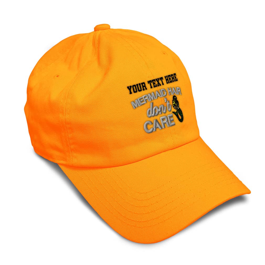 Mermaid Hair Don't Care Baseball Cap - Soft & Stylish Unisex Dad Hat for Men & Women | Perfect for Beach, Outdoor Activities & Casual Wear