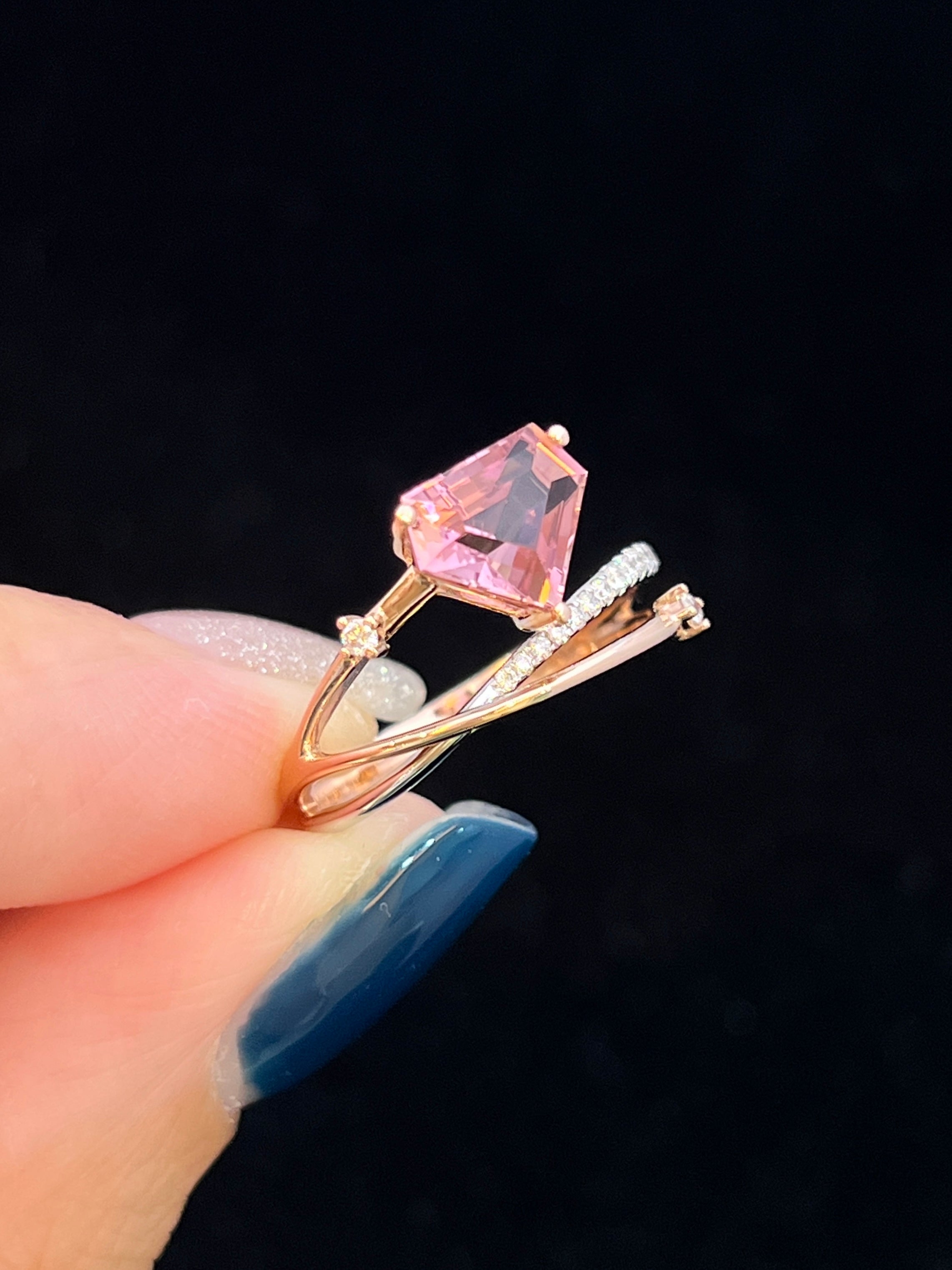Natural Tourmaline 1.24 Carat Gemstone Ring for Women - Elegant Birthstone Jewelry Gift for Anniversary, Engagement & Everyday Wear
