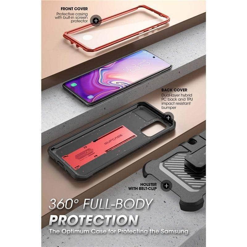 Samsung Galaxy S20 FE Lite SUPCASE UB Pro Full Body Protective Case with Holster - Durable Cover for Work, Outdoor & Daily Use