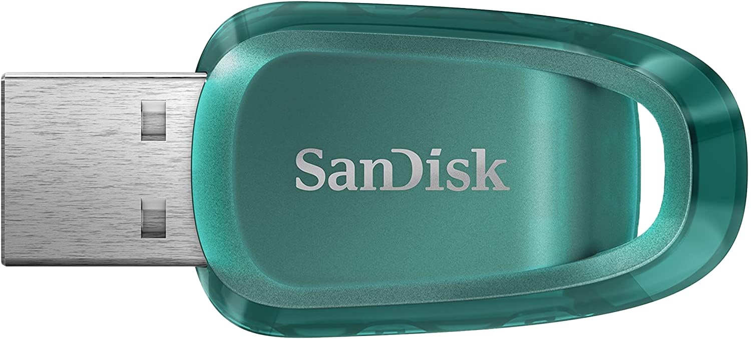 SanDisk 128GB USB 3.2 Flash Drive 3-Pack with Lanyards for Work & Travel