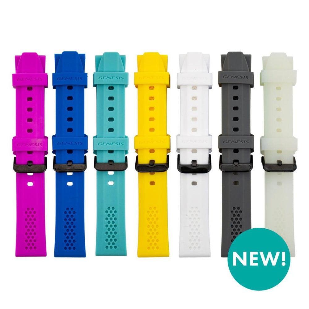 Genesis Centauri Color Band - Stylish & Durable Silicone Wristbands for Men & Women - Perfect for Sports, Fitness, Workouts & Everyday Wear