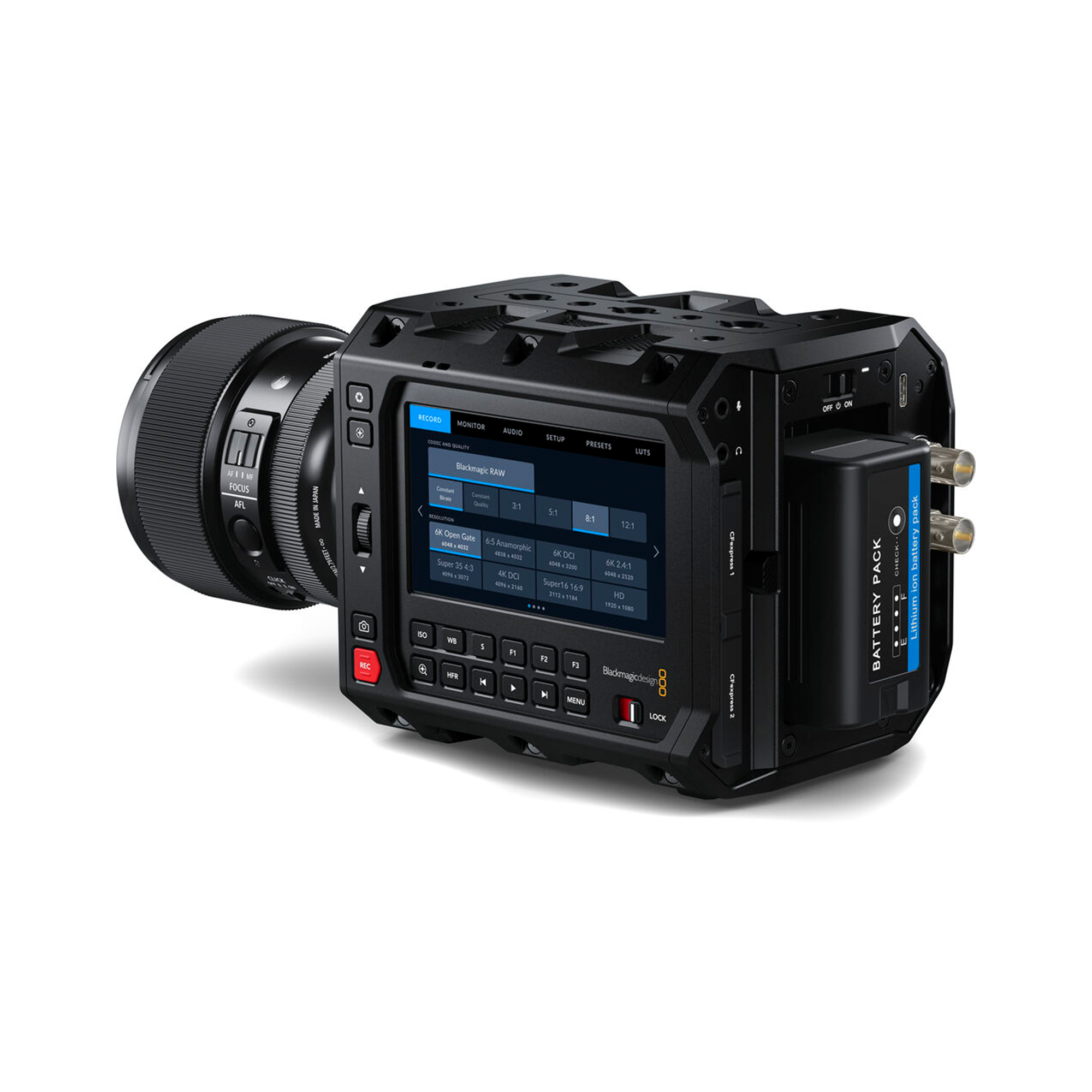 Blackmagic Design PYXIS 6K EF Mount Cinema Camera - Professional 6K Digital Film Camera for Cinematography, Vlogging & Independent Filmmaking