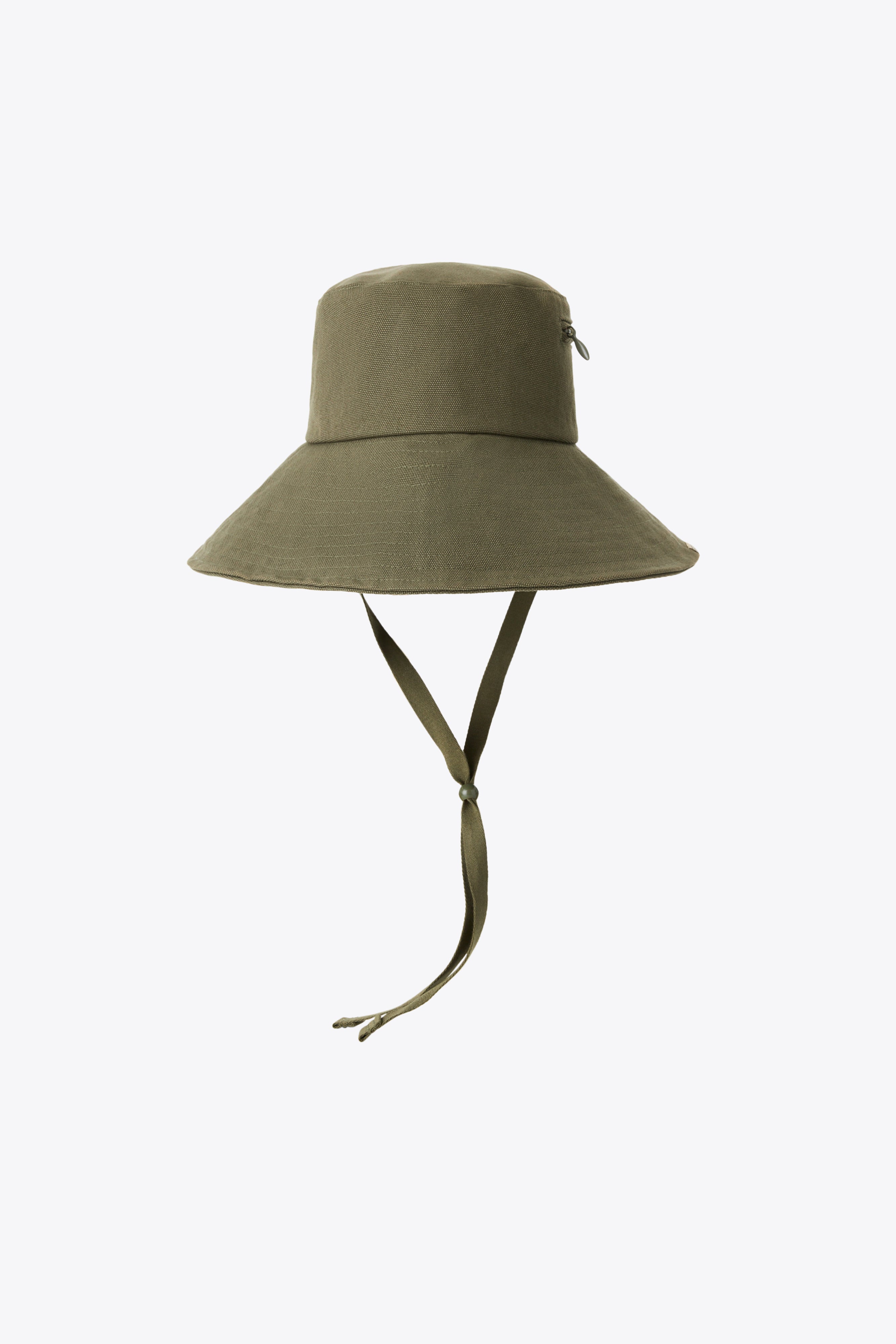 Stylish Olive Wide Brim Sun Hat for Women - UPF 50+ UV Protection Summer Beach Hat for Outdoor, Travel & Gardening