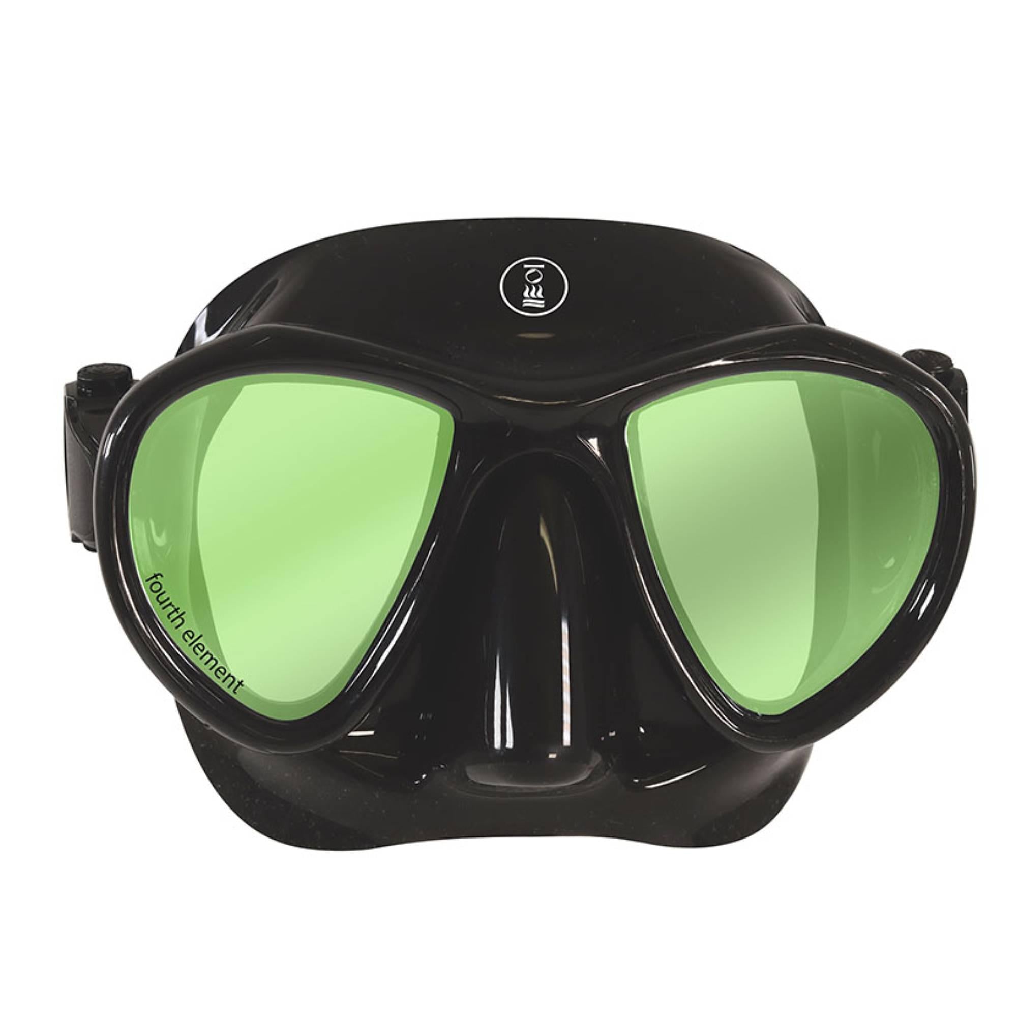 Fourth Element Aquanaut Dive Mask - Professional Scuba Diving Mask for Snorkeling & Freediving - Comfortable Silicone Skirt & Tempered Glass Lens - Perfect for Underwater Photography & Marine Exploration