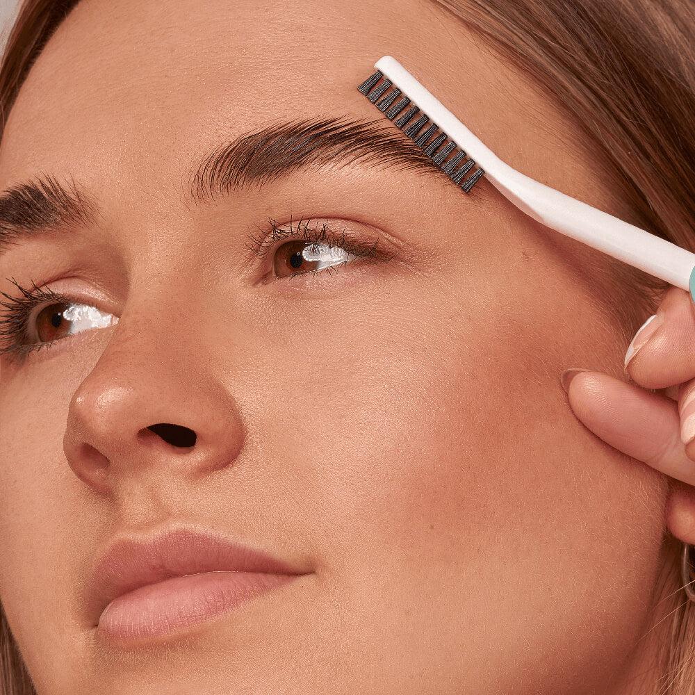 West Barn Co. Professional Eyebrow Brush - Soft Bristles for Precise Shaping & Grooming - Perfect for Eyebrow Makeup, Filling & Styling at Home or Salon