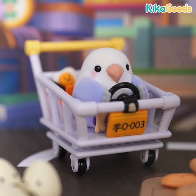 Love Bird Social Birdie Series Blind Box - Cute Collectible Miniature Birds for Home Decor, Office Display & Gift Giving