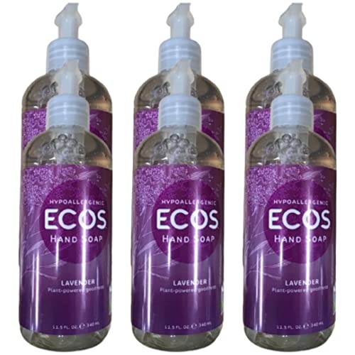 **Moisturizing Liquid Hand Soap with Lavender Essential Oil – Cruelty-Free, Soothing & Deep Cleansing – 11.25 fl oz (6-Pack) – Perfect for Home, Office & Bathroom**