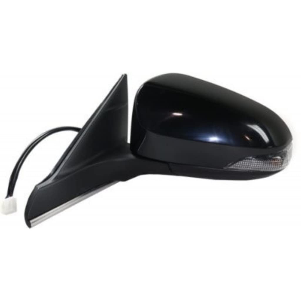 2015-2017 Toyota Camry Driver Side Power Heated Folding Mirror with Turn Signal Light - OEM Replacement TO1320358 | Perfect for Winter Driving & Enhanced Safety