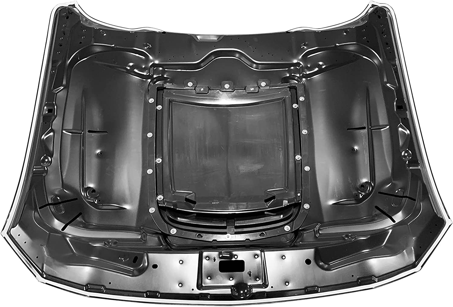 2018-2023 Ford Mustang 2Dr GT500 Style Unpainted Aluminum Front Hood - Lightweight Performance Upgrade for Street Racing & Car Shows (Pick Up Only)