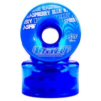Crazy Candy 65mm 78a Skateboard Wheels - 4 Pack for Smooth Outdoor Cruising & Street Skating | High-Performance Wheels for Longboard & Skateboard Enthusiasts