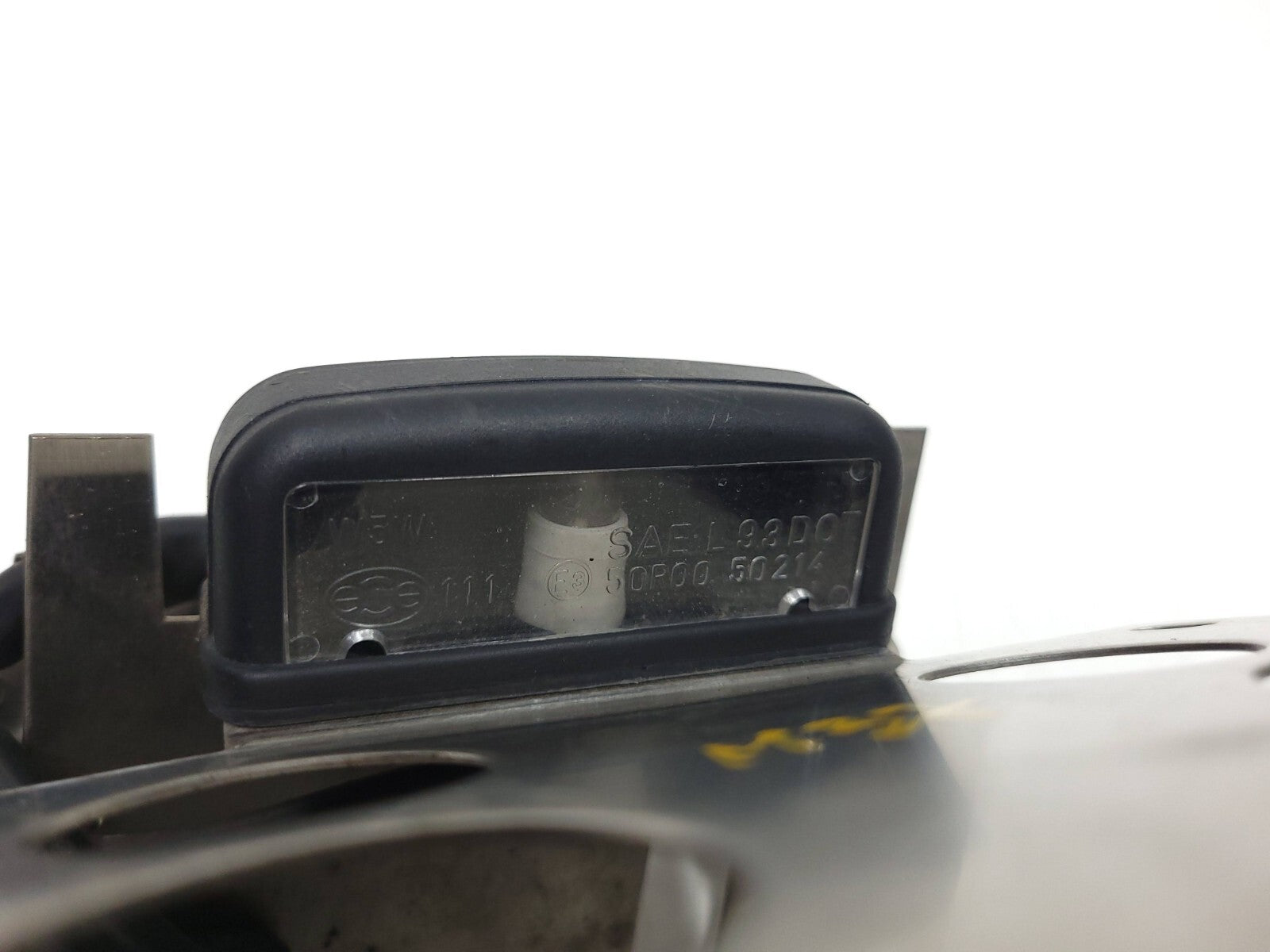 Original Ducati Monster M600 620 Rear License Plate Holder with LED Light - OEM Replacement Part for Motorcycle Street Legal Compliance & Night Riding Safety