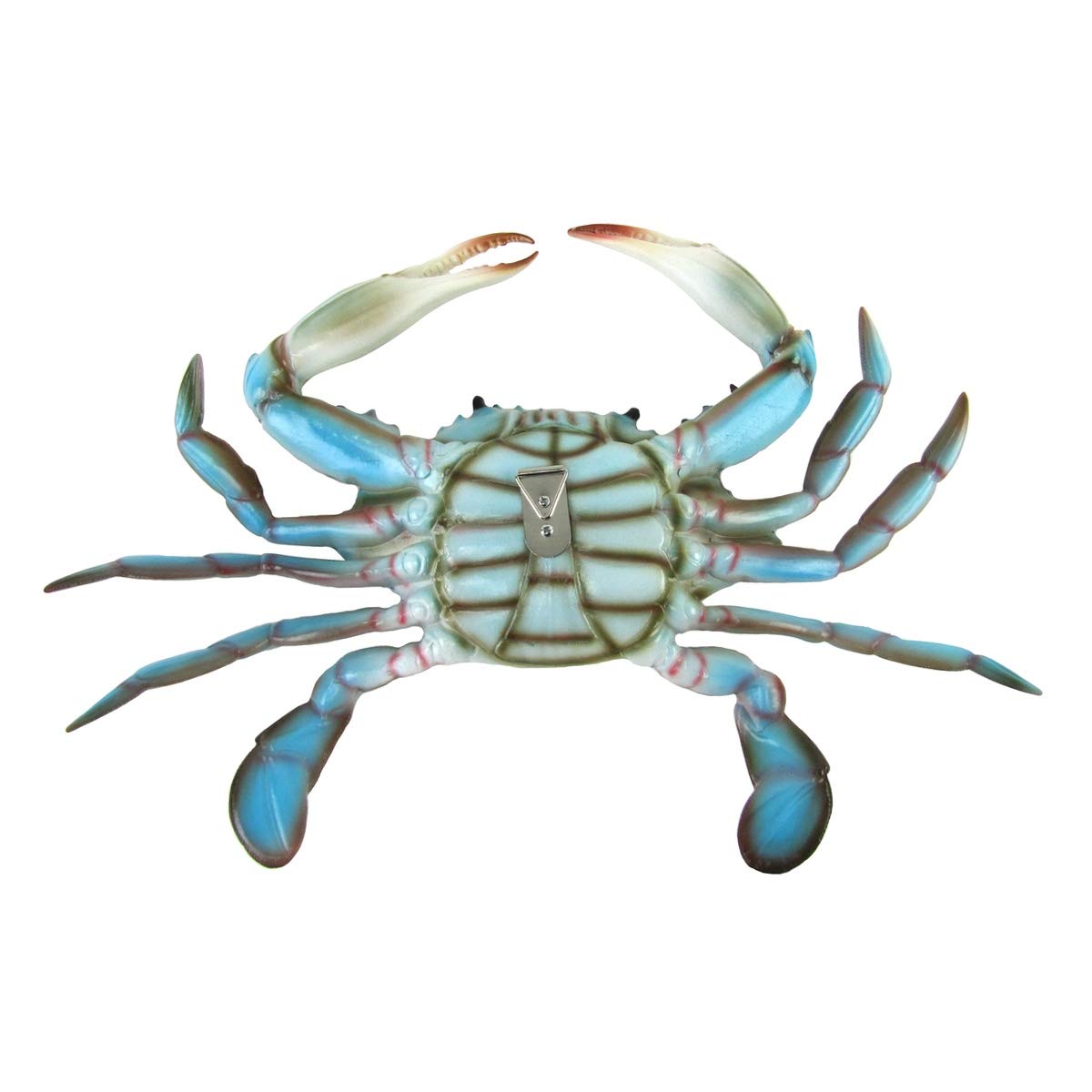 Large Maryland Blue Crab Wall Plaque - Coastal Nautical Decor for Beach House, Tiki Bar & Home | Perfect for Living Room, Patio, or Outdoor Spaces