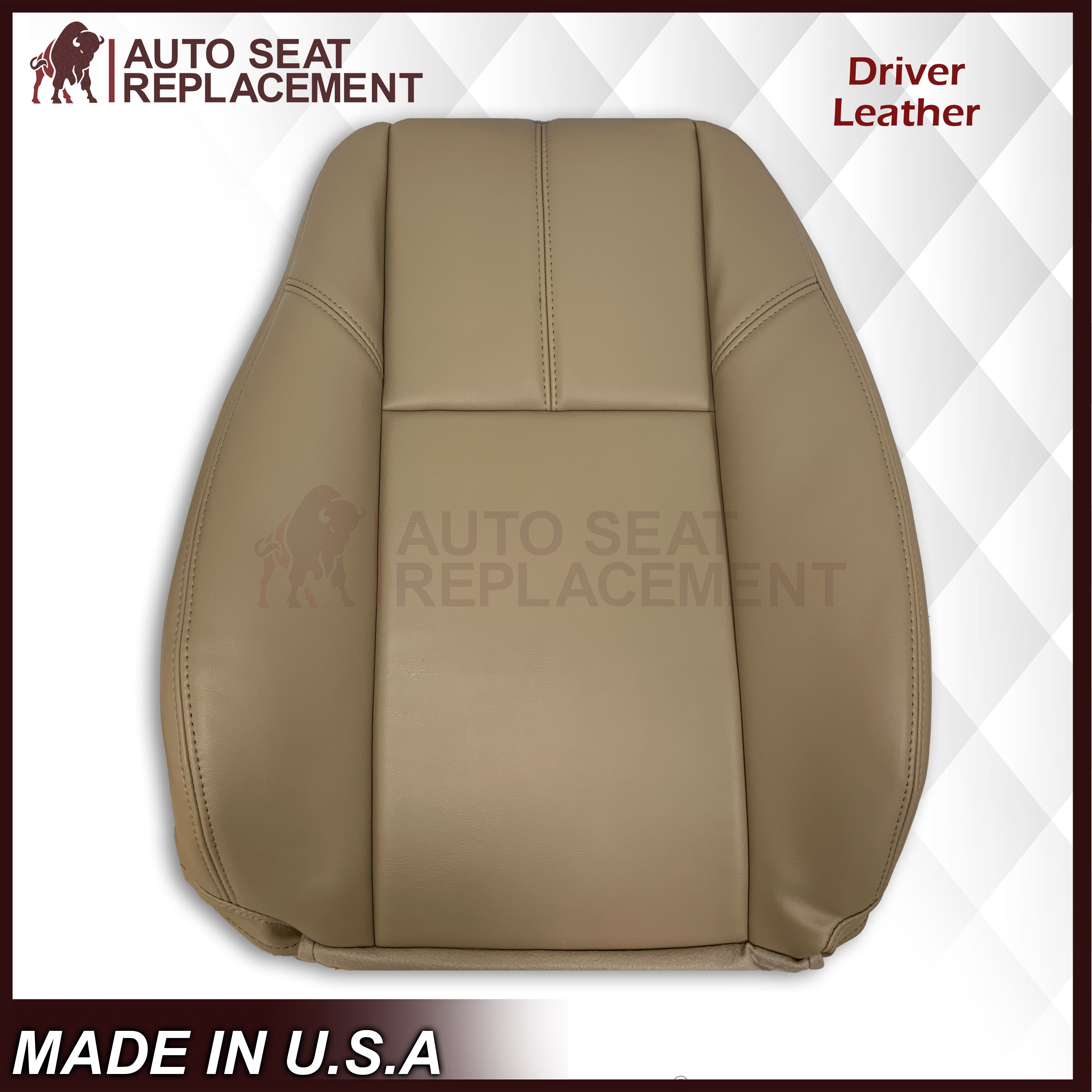 2007-2014 Chevy Silverado Seat Covers - Front, Second & Third Row Tan Custom Fit for Enhanced Comfort & Protection | Perfect for Road Trips, Off-Roading & Daily Commutes