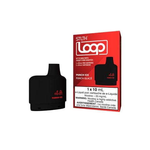 STLTH LOOP Pod Pack - 5000 Puffs, 10mL E-Liquid, All Flavors Available | Perfect for Vaping On-The-Go & Social Gatherings