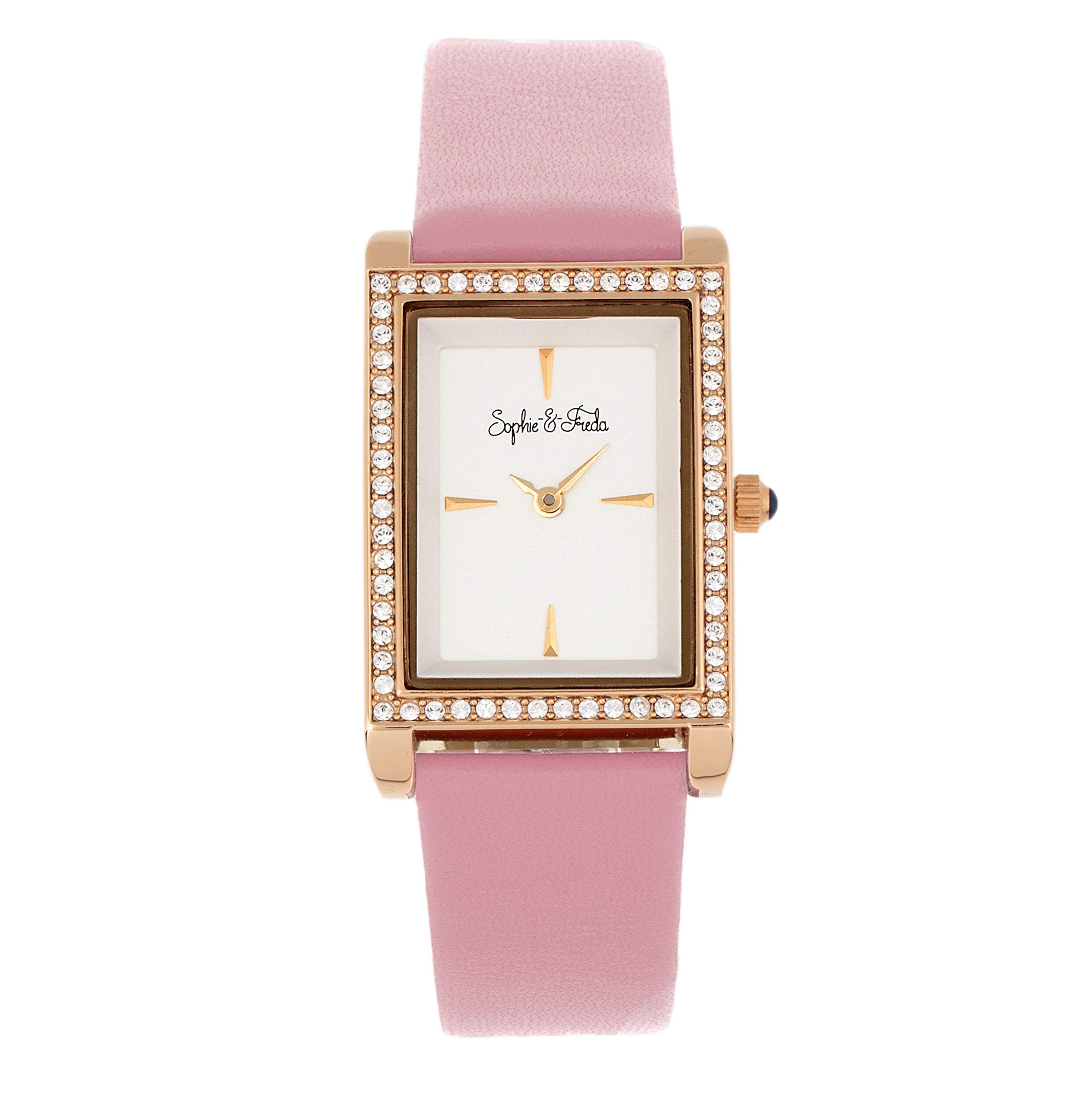 Sophie and Freda Wilmington Bracelet Watch with Swarovski Crystals - Elegant Women's Fashion Accessory for Parties, Weddings & Everyday Wear