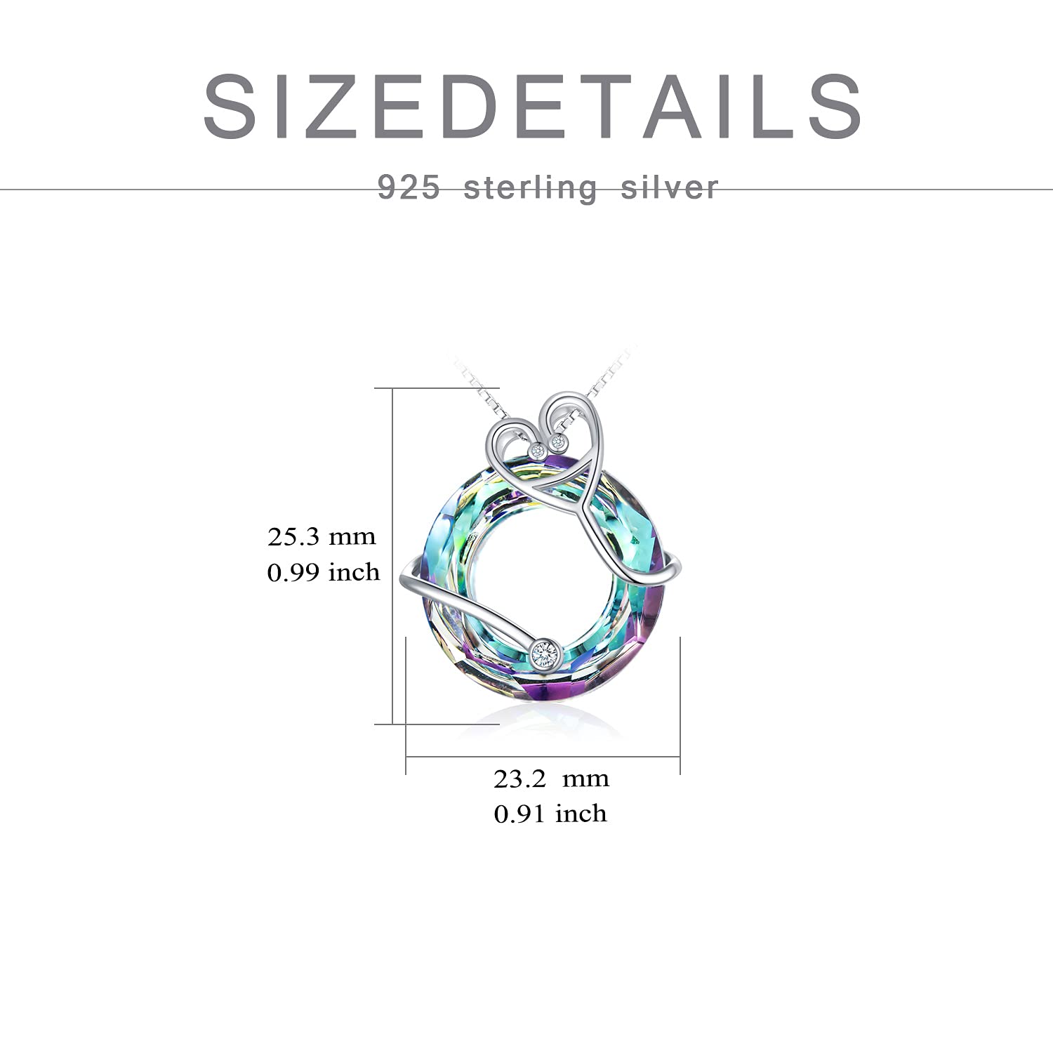 TOUPOP 925 Sterling Silver Nurse Necklace - RN Medical Caduceus Pendant with Crystal, Nursing Themed Jewelry for Women, Perfect Nurse Gifts for Graduation, Birthday, or Appreciation (Great for Students, Moms & Healthcare Professionals) | Ideal for Clinical Shifts, Nursing School & Special Occasions