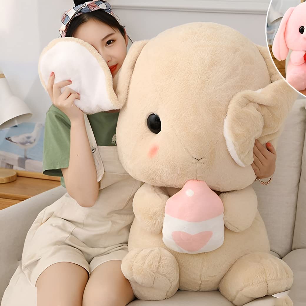 Soft Plush Lop Eared Rabbit Stuffed Animal - 29.5