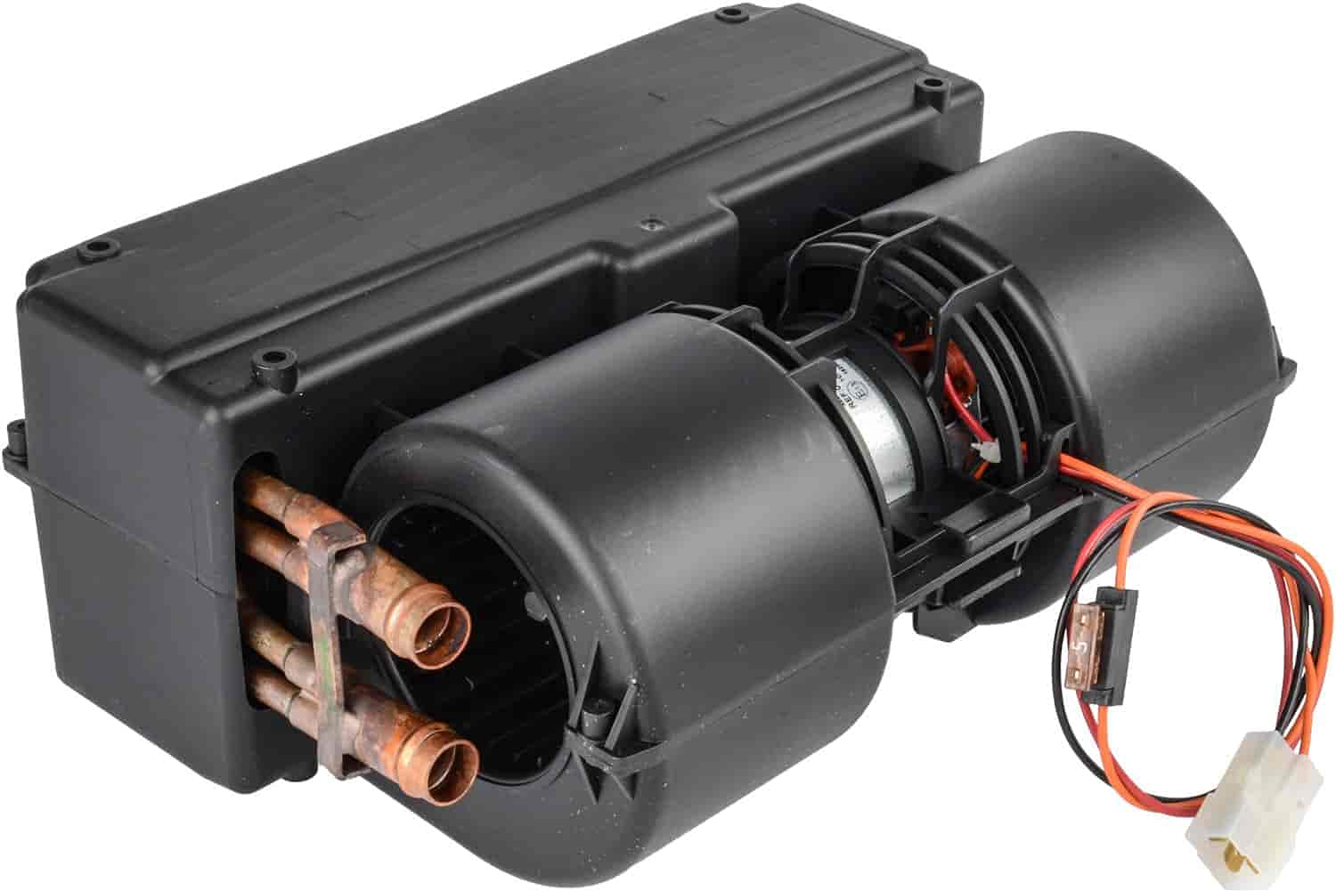 JEGS Auxiliary UTV Heater - 12V/24V Compact Heater with 20,000 BTU, 177 CFM, 2-Speed Fan & Mountable Switch - Triple Louvers for Off-Road Vehicles, Snow Plowing & Winter Camping