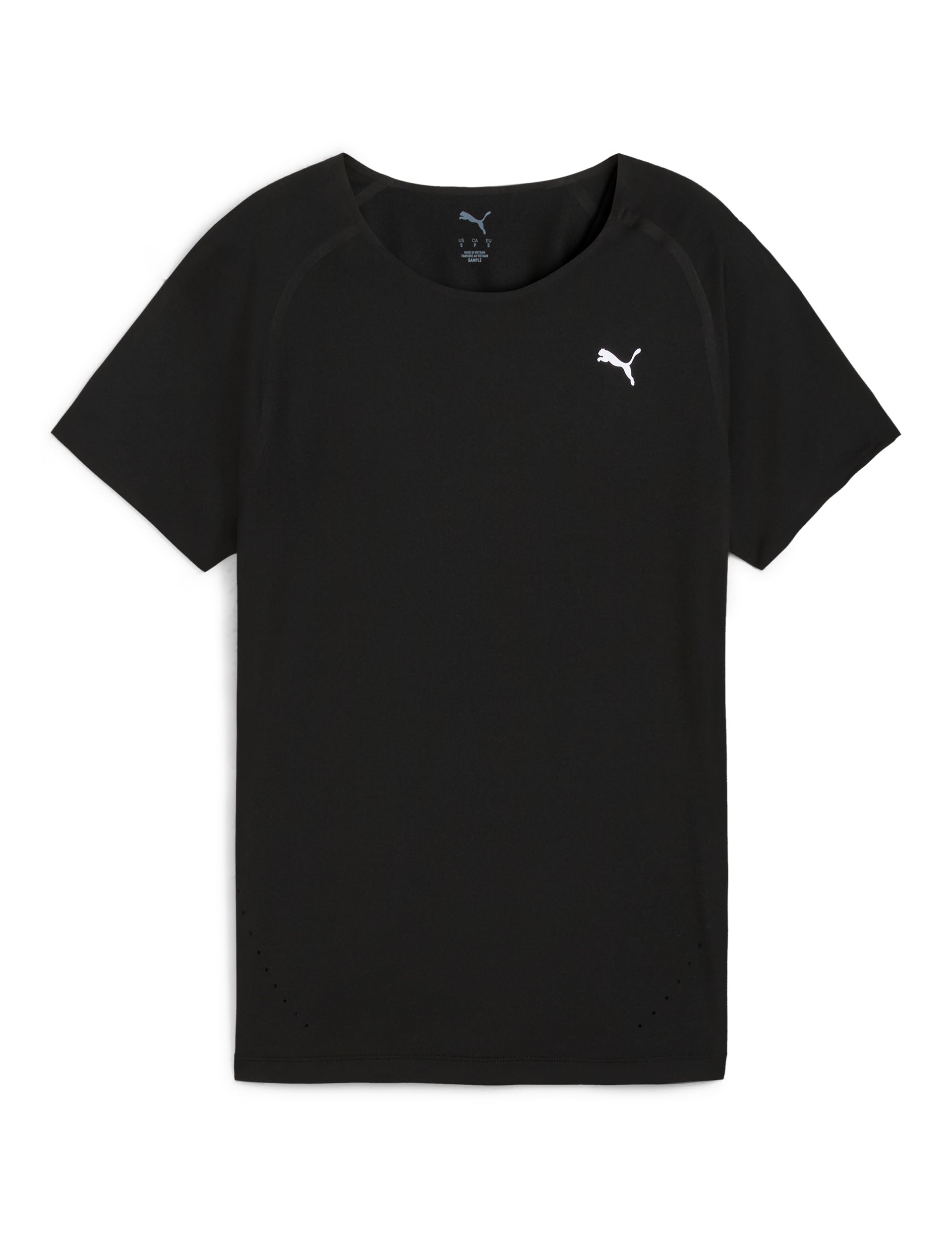 Run Cloudspun Tee - Soft & Breathable Running Shirt for Men & Women | Black Performance T-Shirt for Jogging, Gym & Outdoor Activities