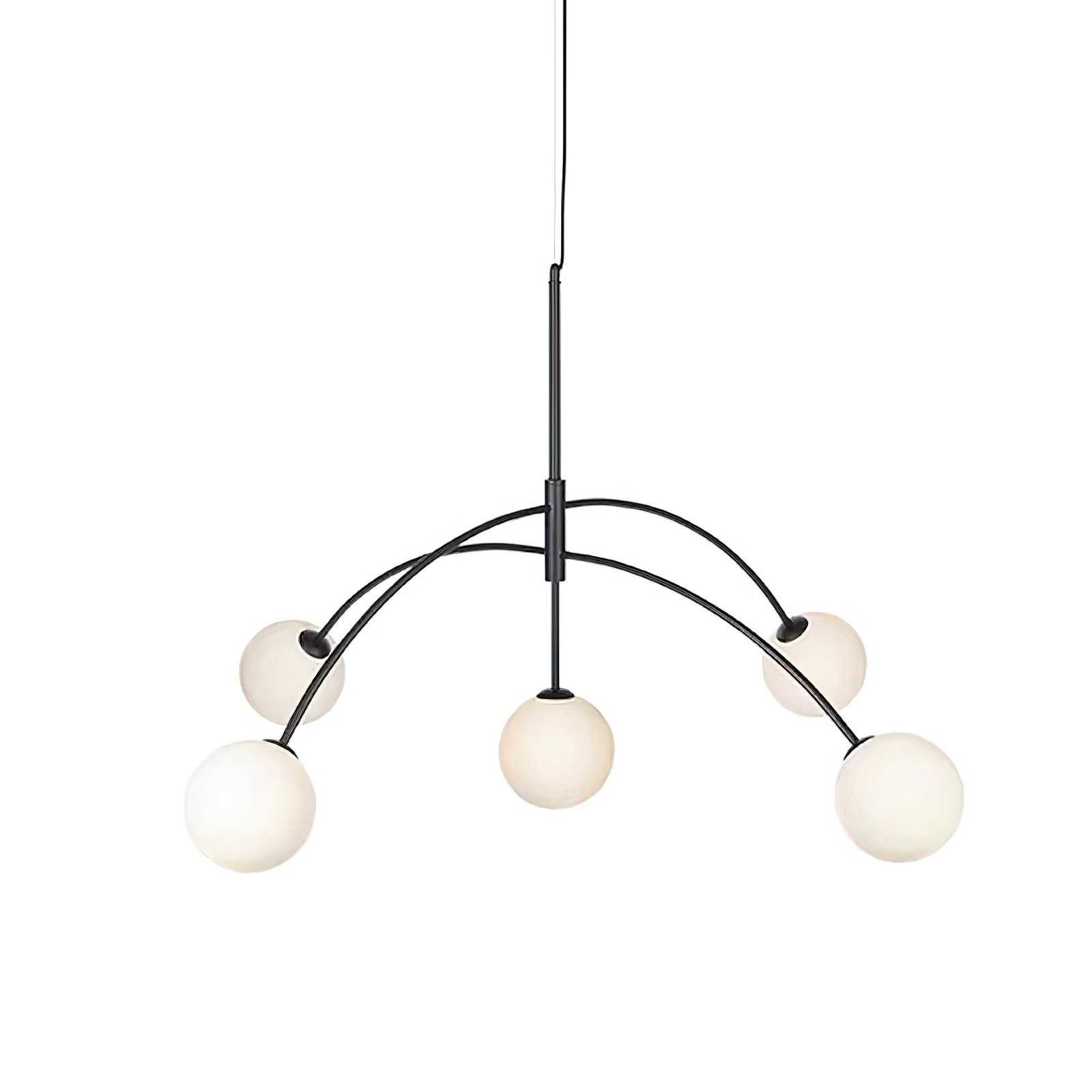 Elegant Fellows Chandelier - Modern Crystal Ceiling Light Fixture for Dining Room, Living Room & Bedroom | Perfect for Home Decor & Interior Design
