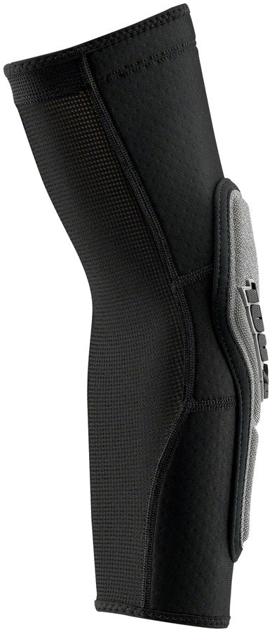 Ridecamp Elbow Guards - Black/Gray, Large - Lightweight Slip-On Protective Sleeves for Cycling, Skateboarding & Outdoor Sports