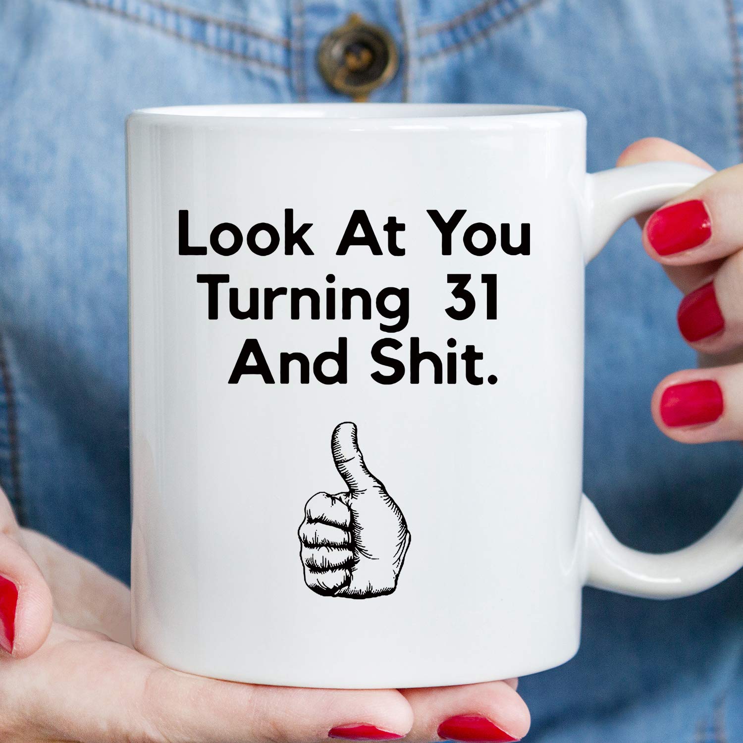 31st Birthday Gifts for Women 1988 - Funny 11oz Coffee Mug for Mom, Wife, Sister, Friend, Colleague - Perfect for Office, Home & Special Occasions