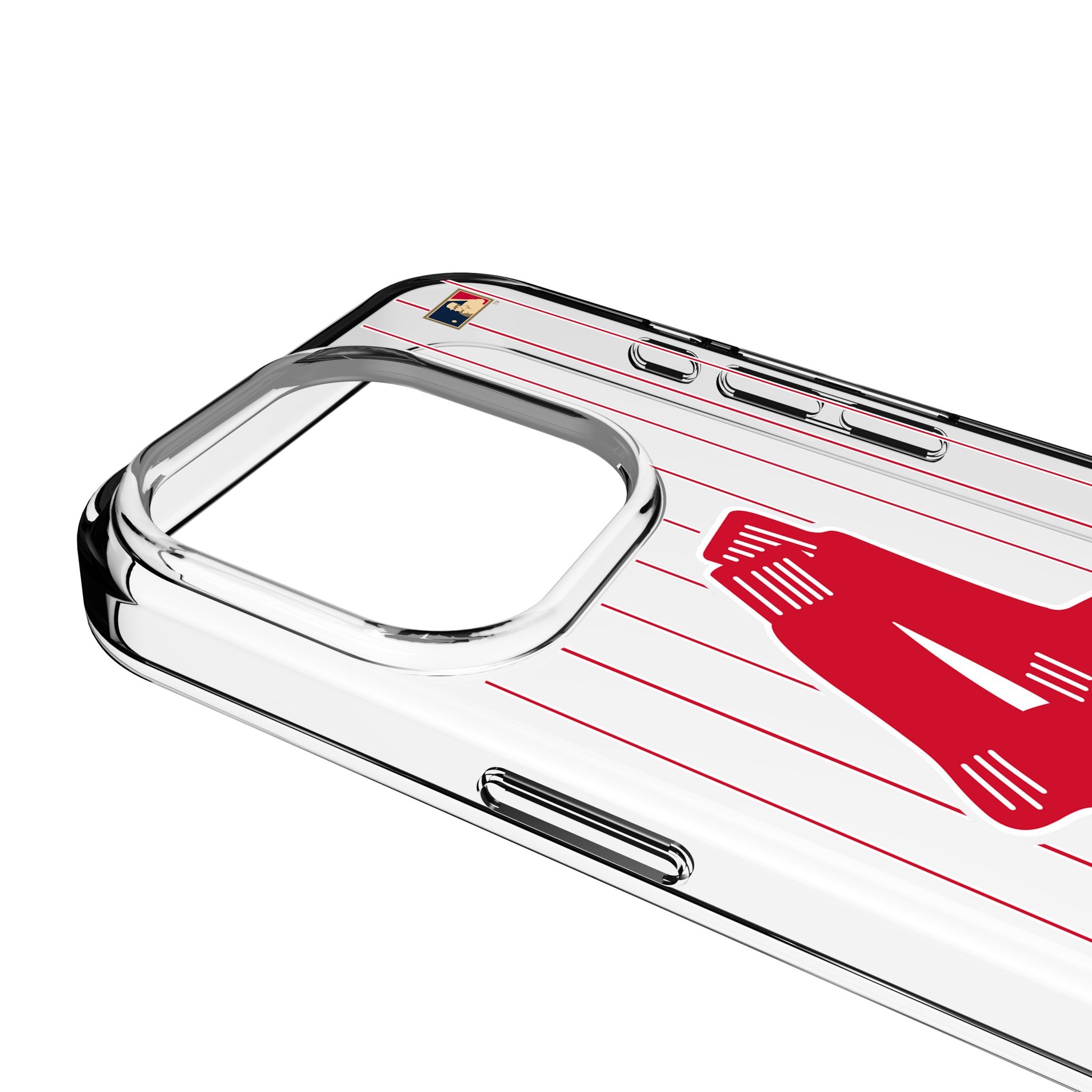 Boston Red Sox 1924-1960 Cooperstown Collection Pinstripe Clear iPhone Case - Perfect for Baseball Fans & Game Day Protection