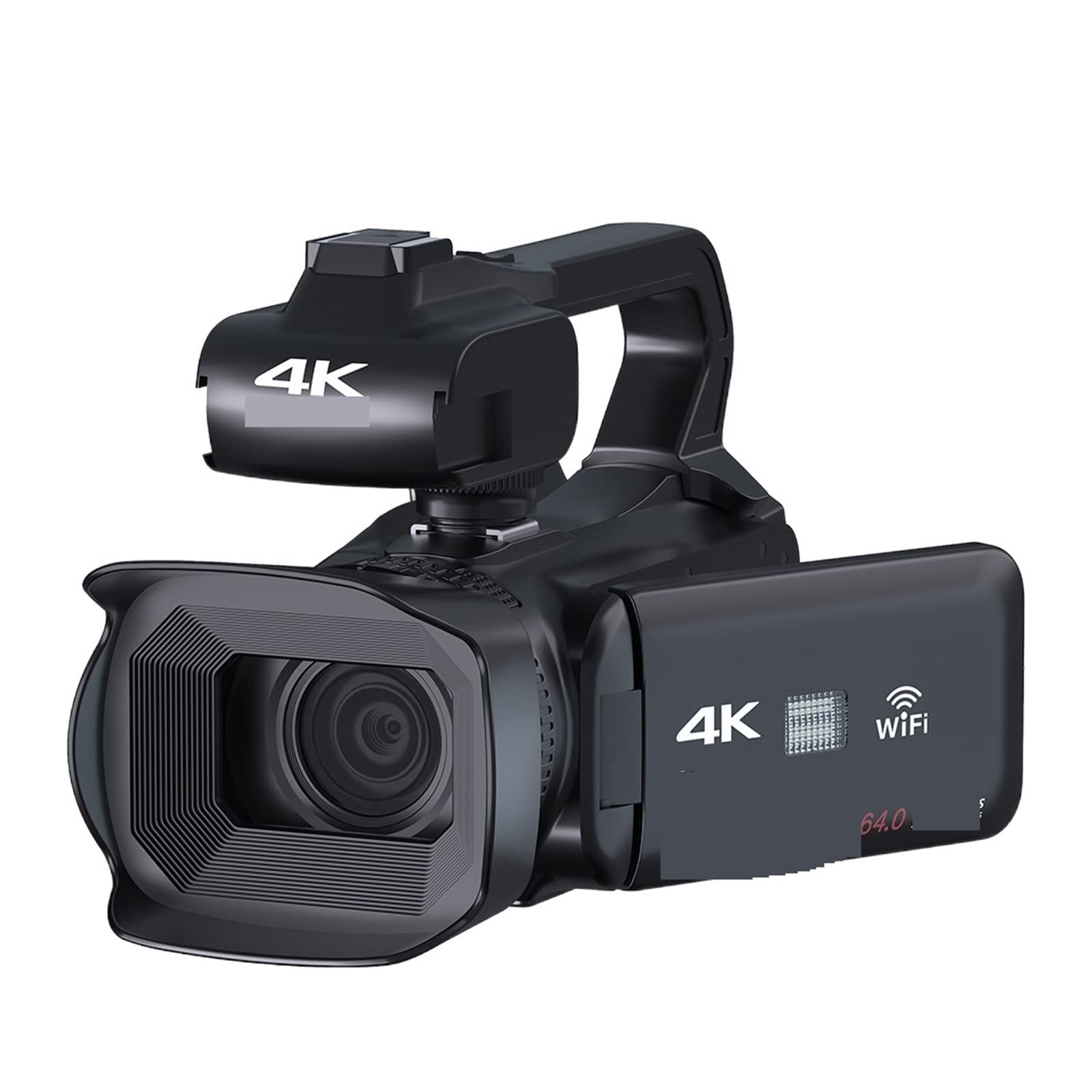 BODORME 64MP 4K Camera with 18X Zoom - Touch Screen Vlog Recorder for YouTube & Streaming