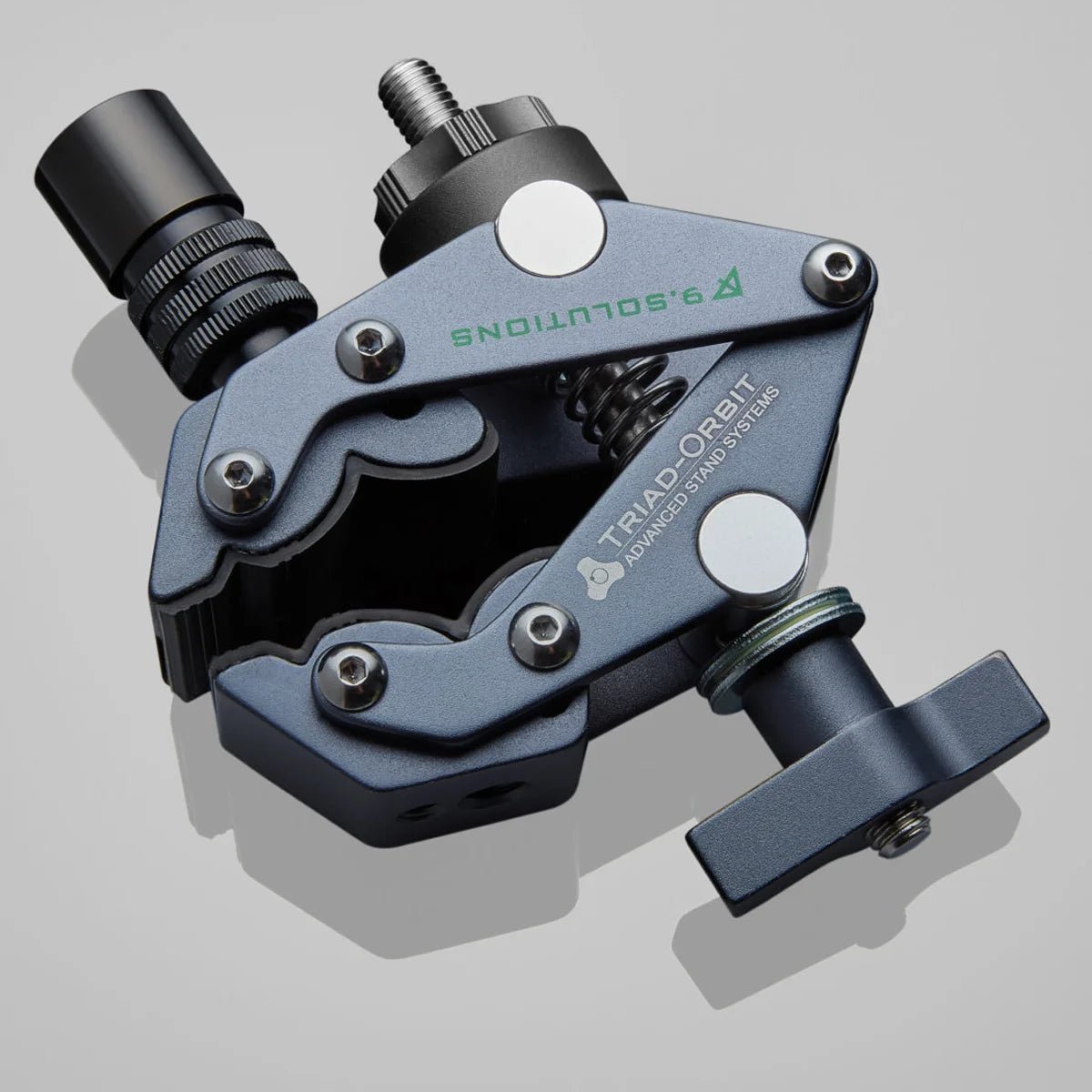 Triad Orbit IO GC I/O Equipped Jaw Clamp - Professional Camera Mounting Solution for DSLR, Mirrorless & Video Equipment - Perfect for Studio, Film Sets & Outdoor Shooting