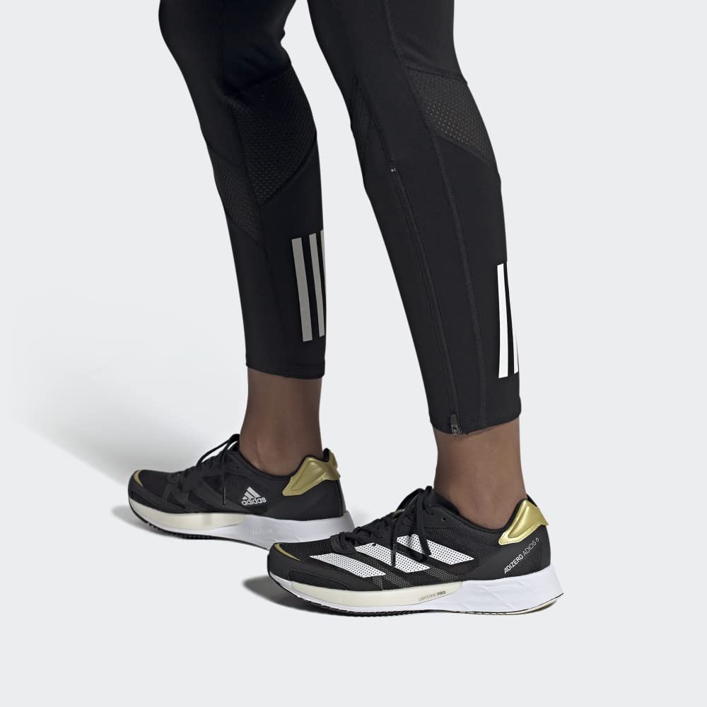 Adidas Women's Adizero Adios 6 Running Shoes - Halo Mint/Sonic Ink/Signal Green | Lightweight Performance Running Sneakers for Women | Perfect for Marathon Training & Road Racing