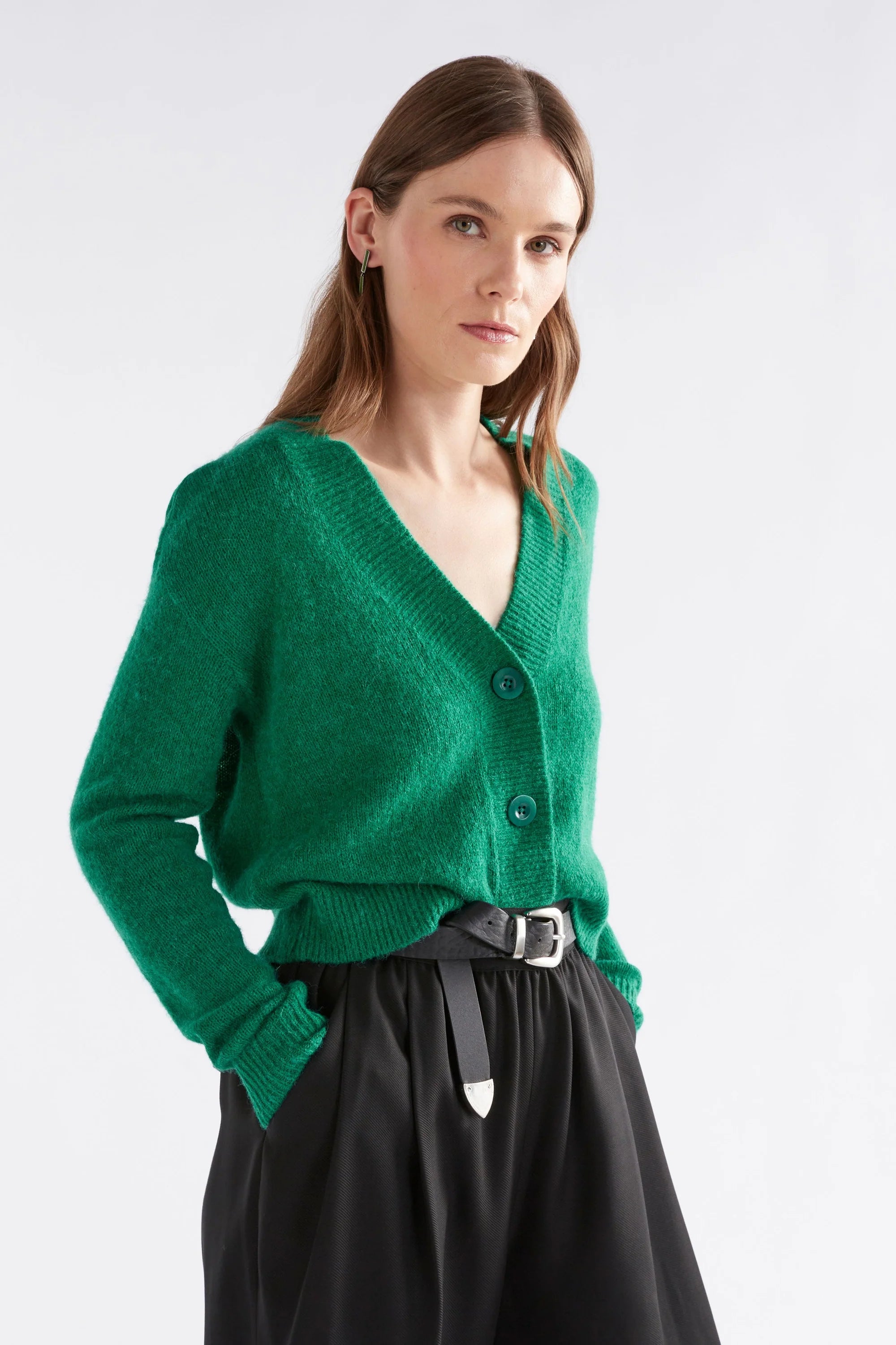 ELK Daaru Women's Knit Cardigan Sweater - Cozy Long Sleeve Open Front Wrap for Fall & Winter | Perfect for Office, Date Night & Casual Outfits
