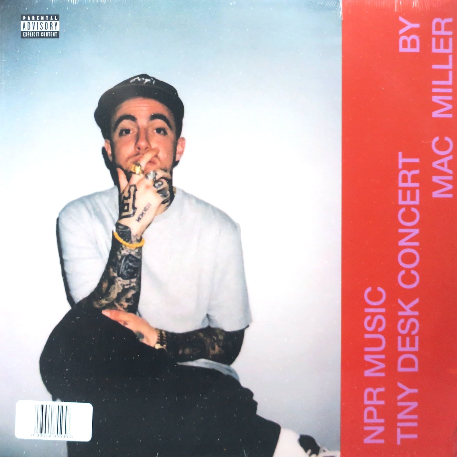 MAC MILLER 'NPR Music Tiny Desk Concert' Limited Edition Blue Vinyl LP Record - Perfect for Collectors & Music Lovers, Great for Home Listening & Gifts