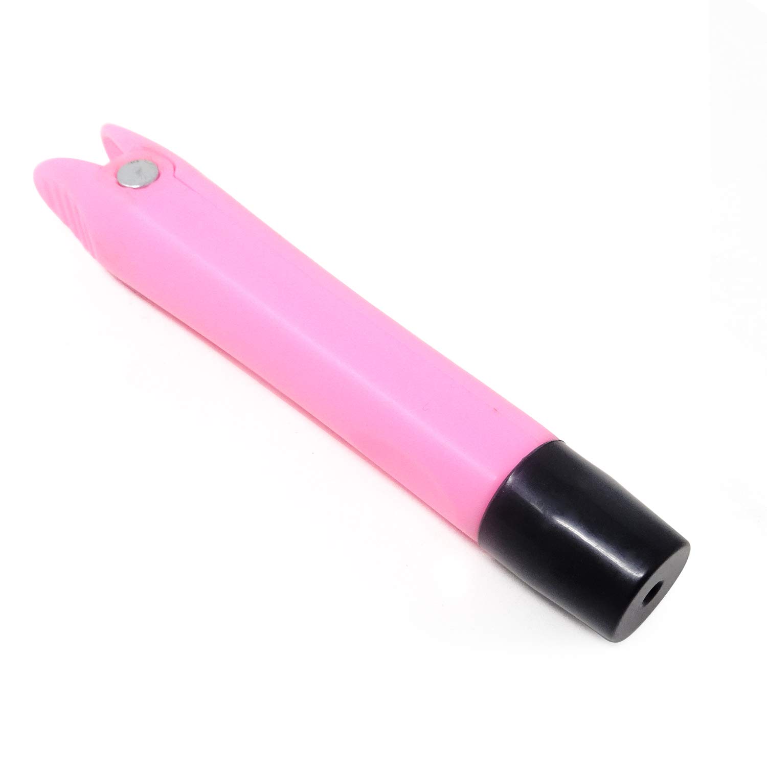 Honbay 1PCS Magnetic Chalk Holder - Adjustable Plastic Chalk Clip with Strong Magnet for Blackboard, Whiteboard - Perfect for Teachers, Kids, Home School, Office & Art Drawing Board (Pink) - Ideal for Classroom Teaching, Home Learning & Creative Writing