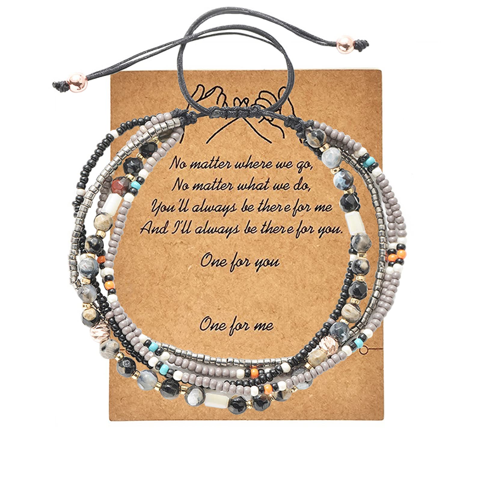 Boho Braided Beaded Ankle Bracelet for Women - Adjustable Summer Beach Anklet Jewelry, Plus Size Drawstring Design for Teens & Girls | Perfect for Vacations, Festivals & Boho Fashion
