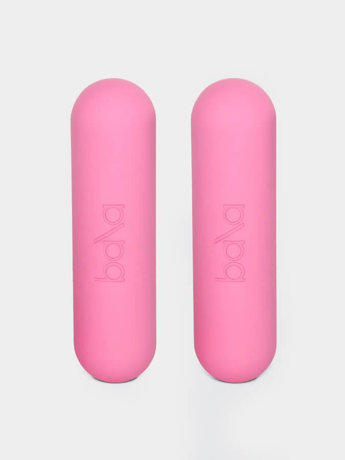 Bala Bars 3lb Hand Weights - Lightweight Dumbbells for Home Workouts, Yoga & Fitness Training - Perfect for Strength Training, Toning & Arm Exercises