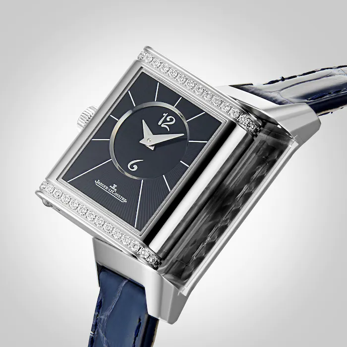 Jaeger-LeCoultre Reverso Classic Duetto Ladies Watch - Stainless Steel & Diamonds | Luxury Swiss Timepiece for Women | Perfect for Formal Events & Special Occasions