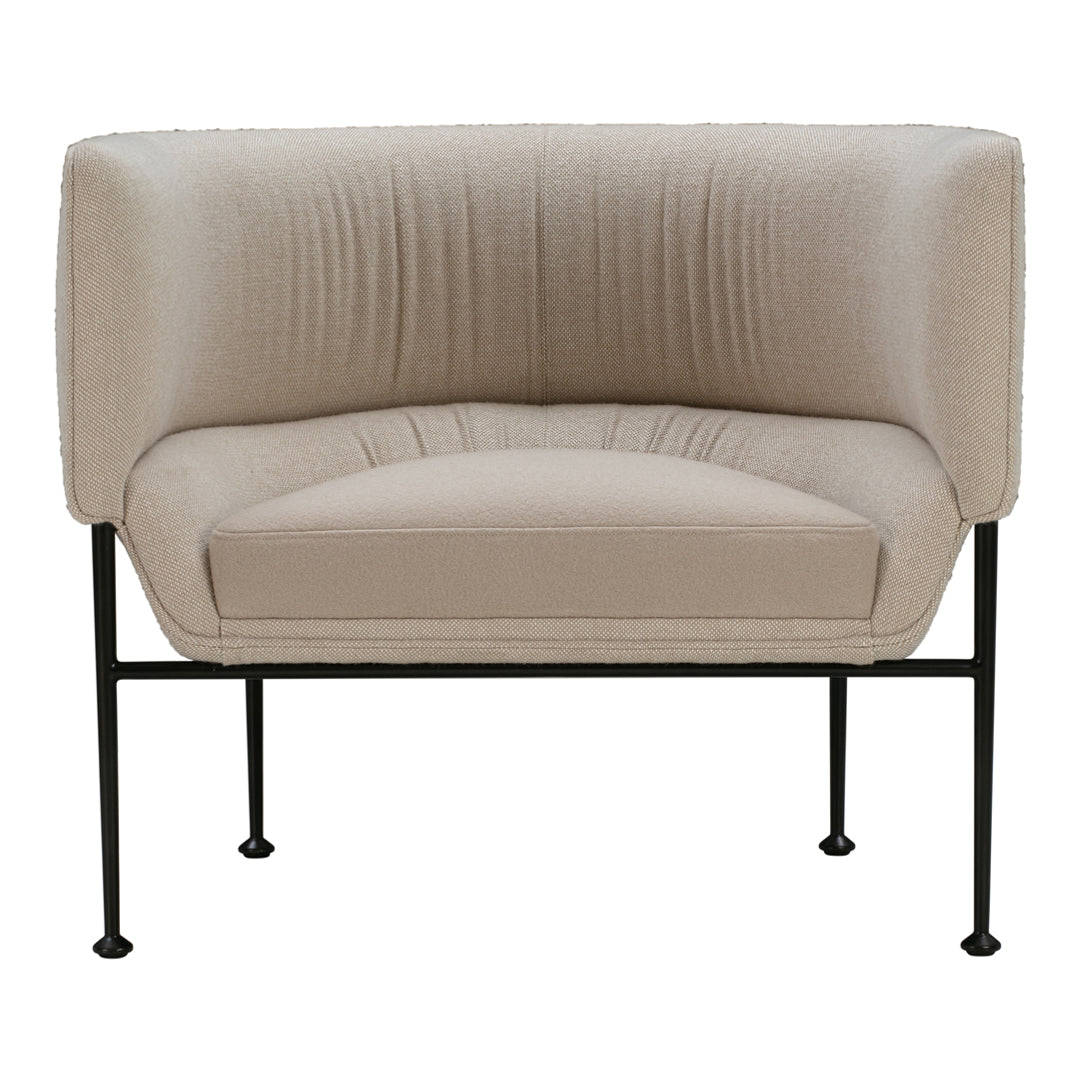 Modern Accent Lounge Chair with Collar Design - Stylish Comfort for Living Room, Bedroom, or Office - Perfect for Relaxing, Reading & Decorating Your Space