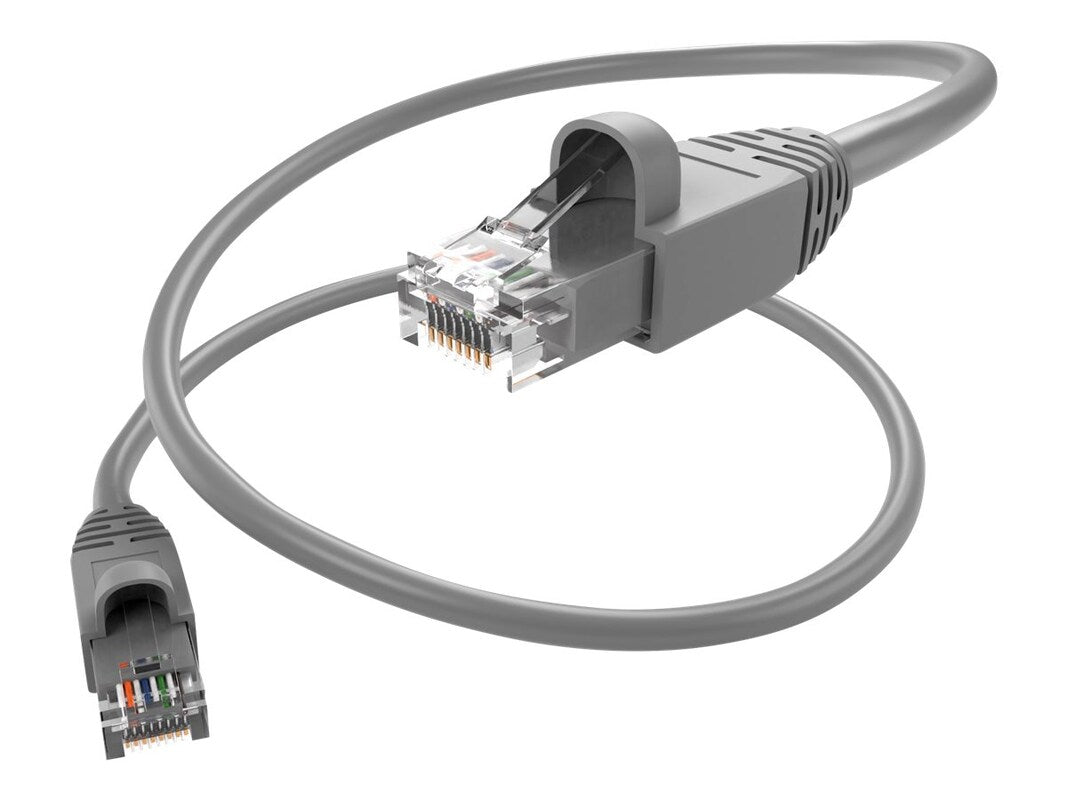 35Ft Gray Cat6A 10 Gigabit Ethernet Patch Cable - UTP, Snagless, High-Speed Network Cable for Gaming, Streaming & Office Use