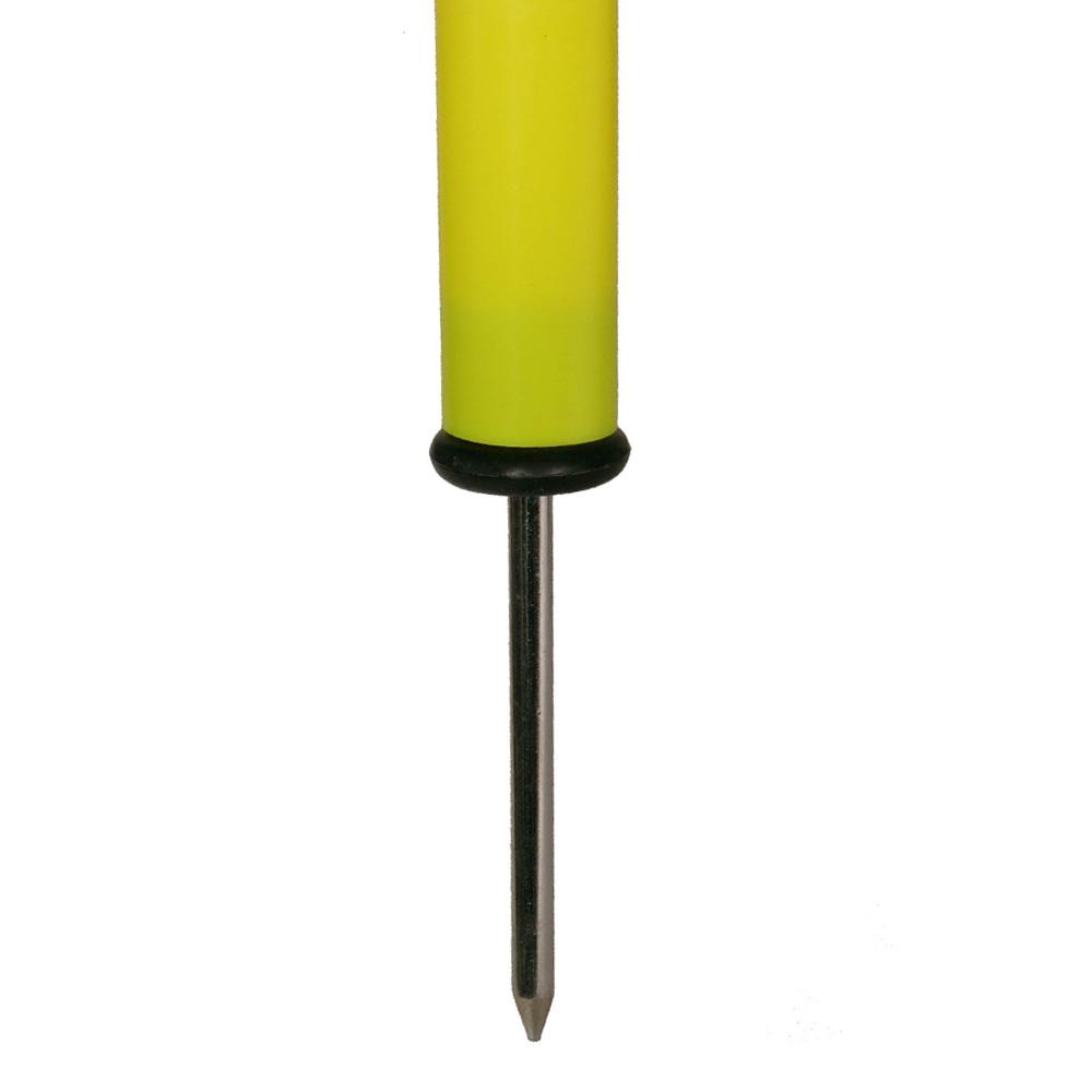 XLR8 Agility Pole Set - 1.7m/5.6ft Adjustable Training Cones for Speed & Agility Drills - Bright Yellow Sports Equipment for Football, Soccer & Fitness Training