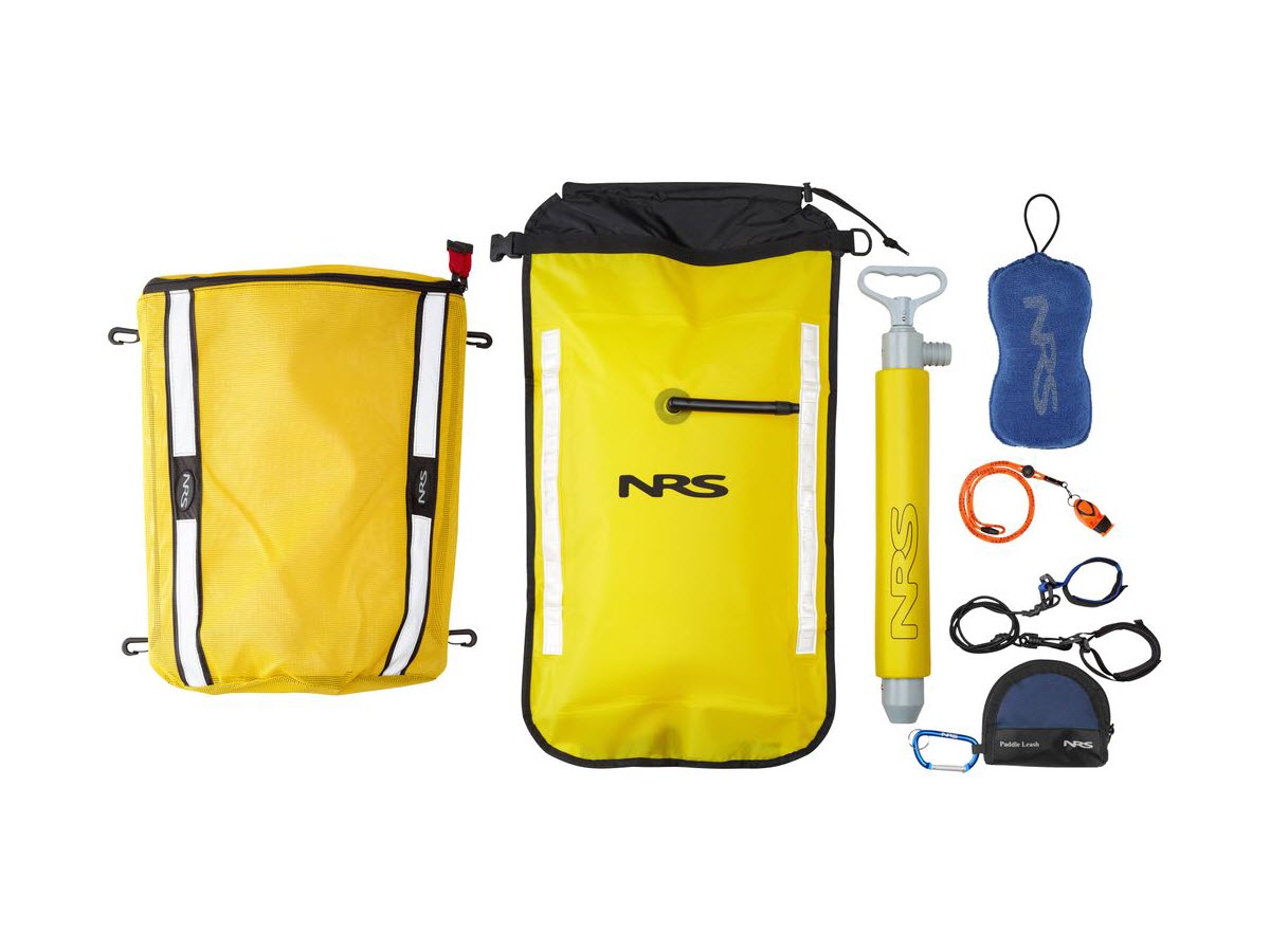 NRS Deluxe Touring Safety Kit - Premium Kayak & Canoe Emergency Gear for Water Sports & Outdoor Adventures | First Aid, Repair Tools & Survival Essentials