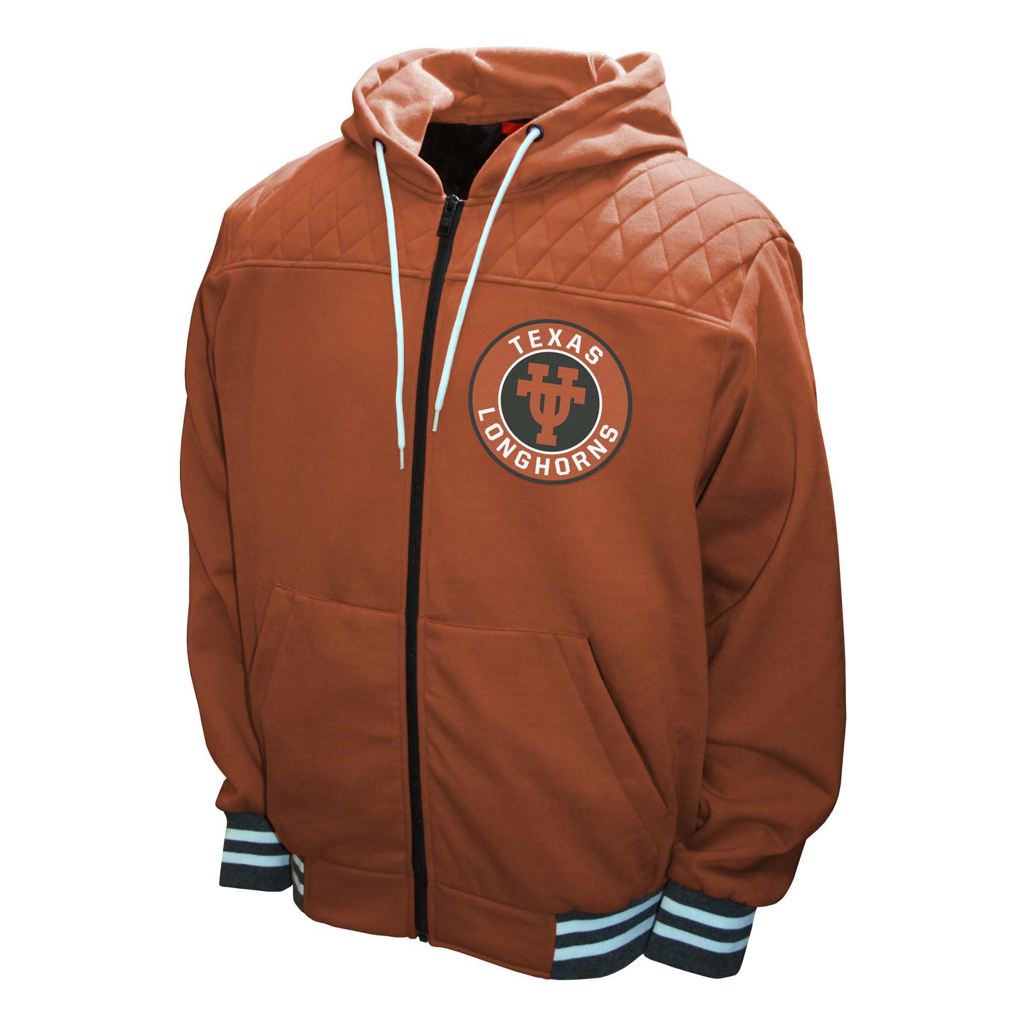 Men's College Walk-On Full Zip Hoodie Jacket - Comfortable Casual Pullover for Campus, Gym & Outdoor Activities