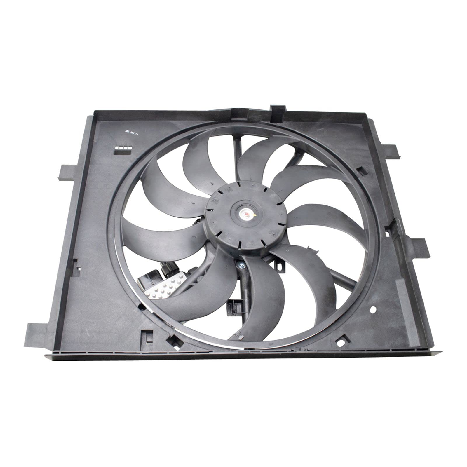 Nissan Sentra Radiator Cooling Fan Assembly Replacement 2017-2019 - OEM NI3115159 Fit - Perfect for Overheating Prevention & Summer Driving