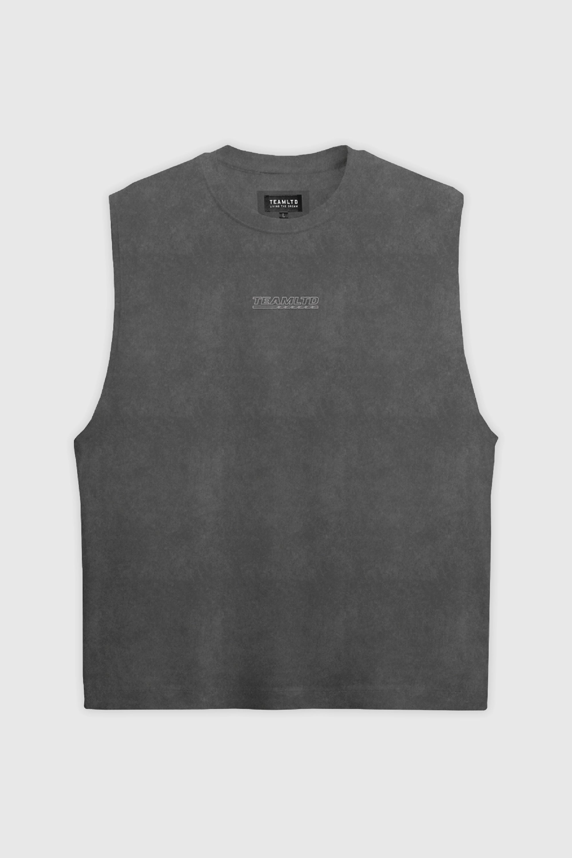 Momentum Tank Top for Women - Soft Grey Workout Shirt - Gym, Yoga & Running Activewear