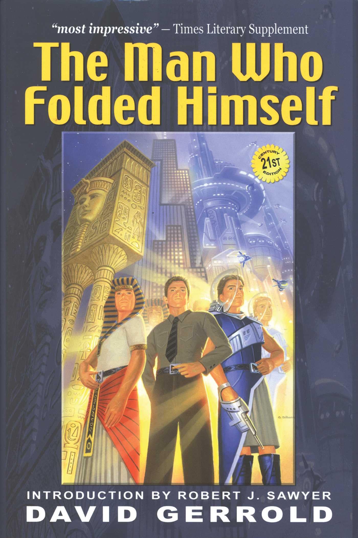 The Man Who Folded Himself - Time Travel Science Fiction Novel | Perfect for Book Clubs & Sci-Fi Enthusiasts